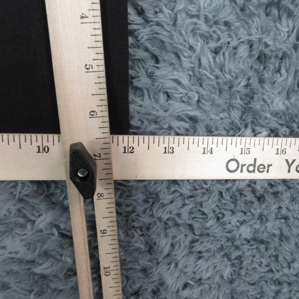 Risen Jeans Jeans Womens 13 Black Wide-Leg High Rise Distressed 31x34.5* NWT - Picture 7 of 16
